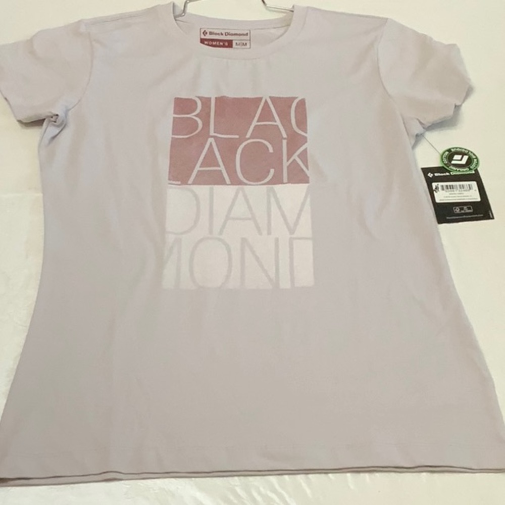 Black Diamond W BD BLOCK Tee - Aluminum